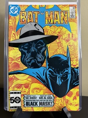 Batman #386 Origin & 1st Appearance Black Mask (Roman Sionis) 1985 - Image 1 of 4