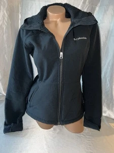 Chaqueta polar forrada Columbia Sherpa Omni-Wind con capucha para mujer talla mediana” - Imagen 1 de 5