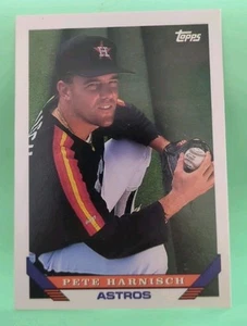 1993 Topps - Pete Harnisch #195 - Houston Astros - Picture 1 of 2