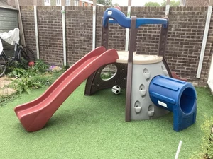 Little Tikes Double Decker Super Slide and climbing frame outdoor kids 36M -8 Y - Picture 1 of 7
