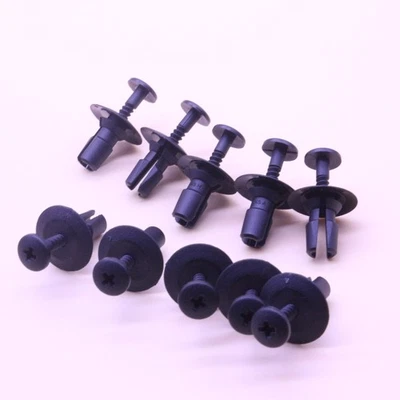 Remache de retención de rejilla de capó de 10 piezas para BMW X5 M 2010-2013, 2015-2018 X6 2008-2019 Foto 1 de 3