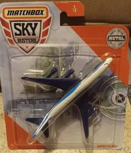 2019 Matchbox Skybusters Boeing 747-400 - Picture 1 of 3