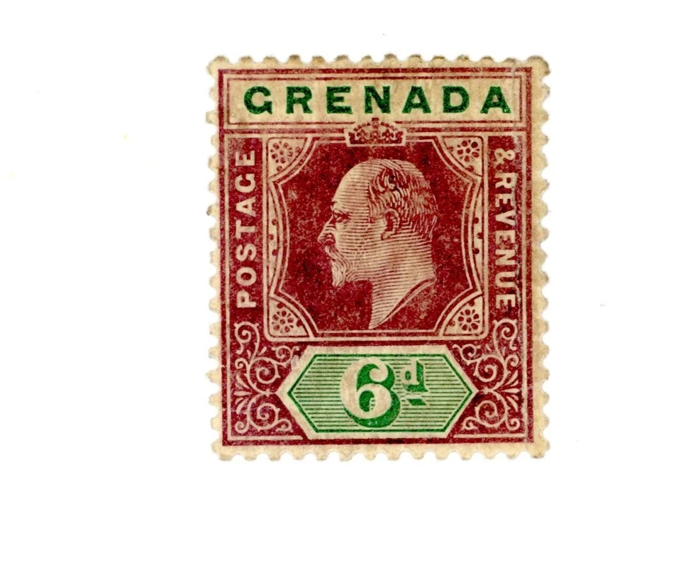 GRENADA--Selo Individual Scott #63 - Imagem 1 de 1