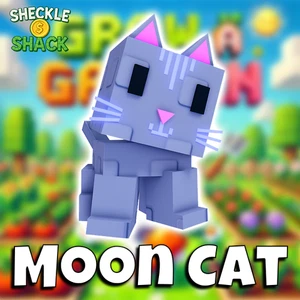 MOON CAT 😺 GROW A GARDEN🪴 🎮ROBLOX (Super Fast Delivery🚀!) - Picture 1 of 1