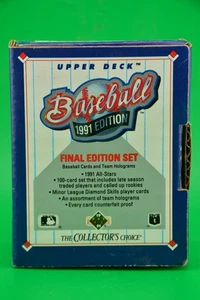 1991 Upper Deck Baseball Final Edition Set - 100 card set - Picture 1 of 7