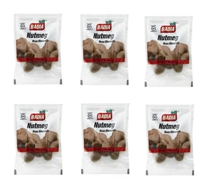 6er Pack Badia ganze Muskatnuss 3 Unzen Flaschen frisches aromatisches Gewürz zum Backen, Kochen - Bild 1 von 24