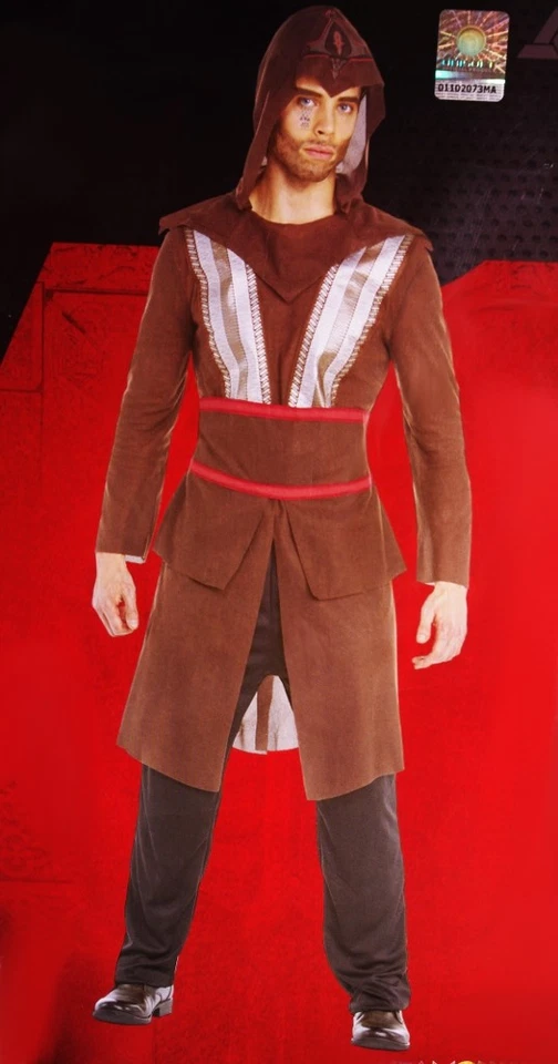Aguilar Mens ASSASSIN'S CREED Halloween Cosplay Purim Costume Small Large NEW - Photo 1/1