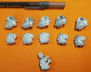 Warhammer Fantasy: Custom Calvary heads, metal, vinage - Picture 1 of 4