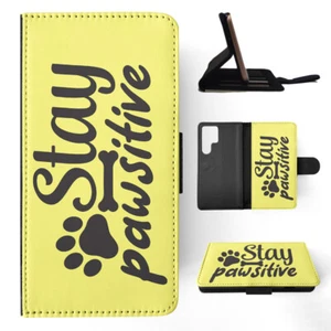 FLIP CASE FOR SAMSUNG GALAXY|DOG CAT ANIMAL LOVER QUOTE #33 - Picture 1 of 120