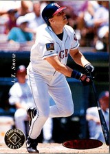 1995 SP J.T. Snow #134 California Angels Baseball Card