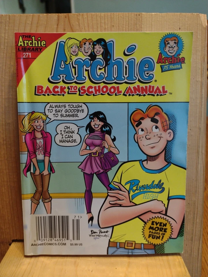 THE Archie LIBRARY: #271.   Archie   BACK TO SCHOOL ANNUAL  DIGEST 2016 - Image 1 of 1