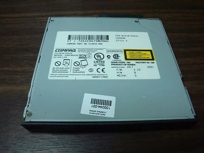 Compaq Laptop CD-ROM Drive CRN-6241B 314933-306 100044-001 - Image 1 of 4