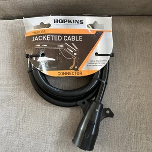 Hopkins Towing Solutions Trailer Jacketed Cable Connector 6' Part No 20245 NEW - Picture 1 of 4