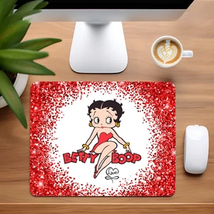 Betty Boop RedCustom Non-Slip Neoprene Mouse Pad Home Office - Picture 1 of 1