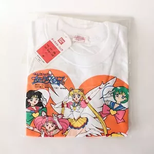 Vintage Authentic Bandai Sailor Moon Sailor Star T-Shirt Child Size 6 - Picture 1 of 2