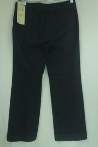 New Talbots Signature Wide Dark Blue Jeans Size 10 Petite / 30 NWT - Picture 1 of 11
