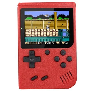 Retro Handheld Game Console 400 Classic Games 3.0" Screen Portable Red Gift GBC - Picture 1 of 5