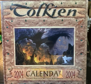 TOLKIEN 2004 KALENDER TED NASMITH VERSIEGELT HARPER - Bild 1 von 2