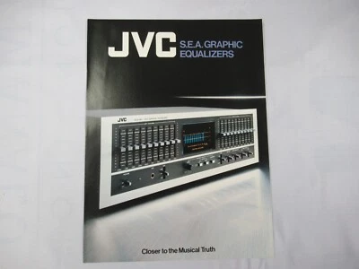 JVC Graphic Equalizer EQ SEA-80 SEA-70 SEA20GL Original Catalogue brochure Japan - Image 1 of 4