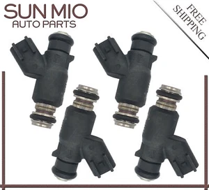 4Pcs Fuel injectors For Pontiac Wave5 2005-2007 Chevrolet Aveo5 2006-2008 1.6L - Picture 1 of 7