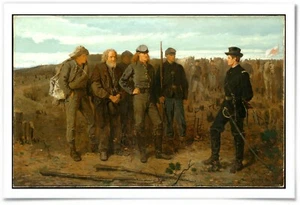 12x18 Poster: Prisoners from the Front,1866 (F.C. Barlow) - Winslow Homer - Picture 1 of 1