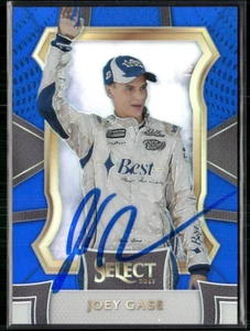 Joey Gase Signed 2017 Select Blue Prizm IP Auto 101/199 #68 - Picture 1 of 2