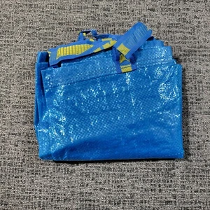 IKEA Large Blue Bag Shopping Grocery Laundry Storage Tote Bags Strong FRAKTA - Picture 1 of 3