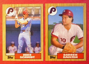 1987 Topps Philadelphia Phillies Team Set with Traded (34 Cards) - Picture 1 of 1