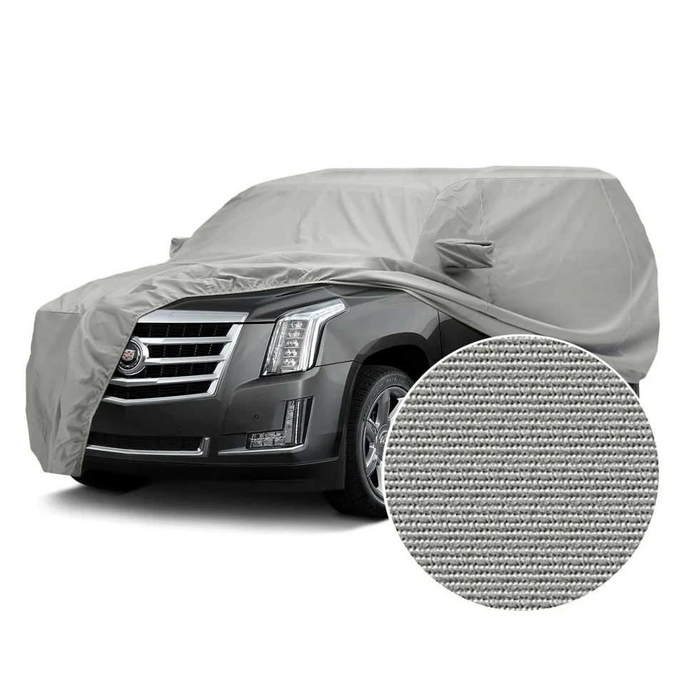 For Isuzu Rodeo 1998-2004 Covercraft C15472PD Polycotton Gray Custom Car Cover — 第 1/4 张图片