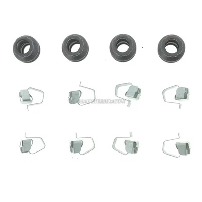 For Dodge Dakota Ram Mitsubishi Raider Centric Front Brake Hardware Kit DAC - Изображение 1 из 4