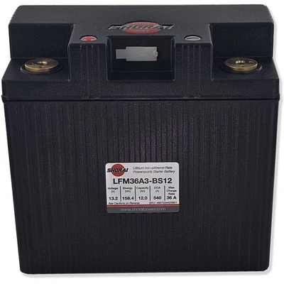 Batería de litio LifePo4 LFX de 12 voltios Shorai Xtreme-Rate - LFX36A3-BS12 Foto 1 de 3