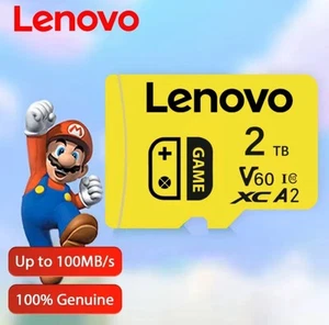 2TB Lenovo Micro SD Card Speed High Flash TF Memory Card Nintendo Switch Game - Picture 1 of 1