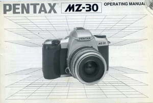 Pentax MZ-30  35mm SLR Camera  Instruction Manual - Picture 1 of 1