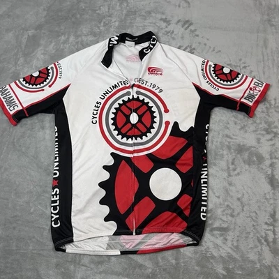 Camiseta deportiva de ciclismo Veloce para hombre XL roja negra Mack Bike Bahamas Foto 1 de 4