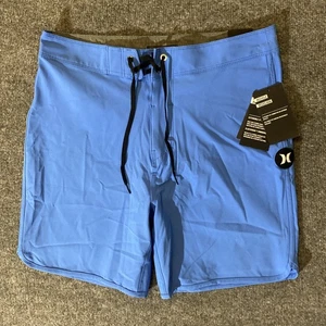 Pantaloncini Hurley Phantom Board Uomo 29 Blu Nuovi con etichette Spiaggia Ocean Nuoto Surf Logo - Foto 1 di 20