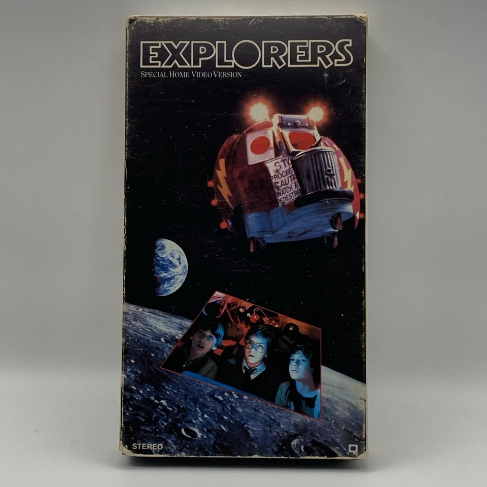 EXPLORERS (1985, VHS) - Ethan Hawke / River Phoenix -TESTED - Image 1 of 4