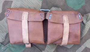 Bolsa de cartucho K43 G43 100% original bolsa bolsa de revista ros44 Wehrmacht - Imagen 1 de 5