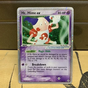 Pokemon Mr Mime Ex 110/112 Holo Rare Feuerrot Blattgrün Vintage V Gx - Bild 1 von 6