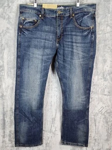 Jeans uomo Wrangler retrò slim dritto elasticizzato 36x30 WLT88BZ NUOVO - Foto 1 di 10