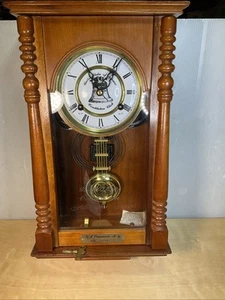 U.S. Commemorative Society Wall Clock Mechanical Movement - Picture 1 of 22