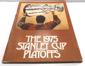 Vintage - NHL - THE 1975 STANLEY CUP PLAYOFFS - OFFICIAL PROGRAM - Bild 1 von 3