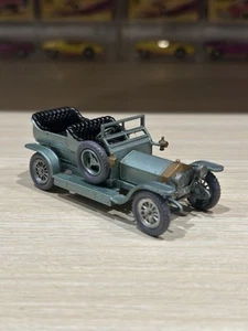 Lesney Matchbox Models Of Yesteryear 1907 Rolls Royce Silver Ghost Green England - Picture 1 of 6