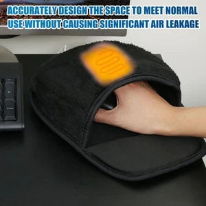 New Winter USB Heated Mouse Pad Mouse Hand Warmer with War 2025 m J2T1 - Picture 1 of 13