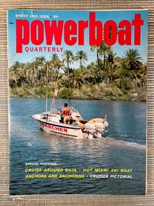 Vintage Powerboat Quarterly Magazine Winter 1959 Vol 1 #2 Boating - Imagen 1 de 3