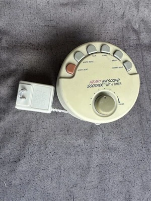 Sharper Image Heart And Sound Soother With Power Cord Works As It Should. - Image 1 of 4