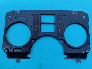 Pontiac FIERO Gauge Cluster Middle Bezel w/Indicator Light Icons OEM GM part - Picture 1 of 1
