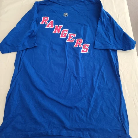 New York Rangers Henrik Lundqvist NHL Blue Shirt Jersey Size XL XLarge - New! Cover