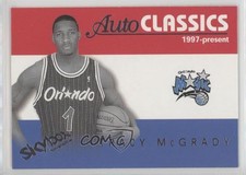 2003-04 Skybox Autographics AutoClassics Tracy McGrady #3AC HOF