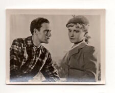 Brigitte Auber & R Pierre Destailles 1951 Greiling Film Star C Tobacco Card #219