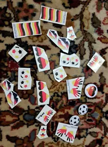 Tattoo lutz mauder emoji fussball wm Deutschland kinder abzieh bild bildchen - Bild 1 von 3